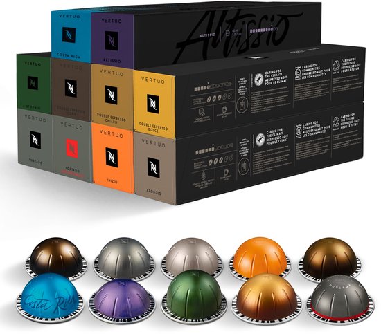 Nespresso Vertuo voordeelmix - 200 capsules