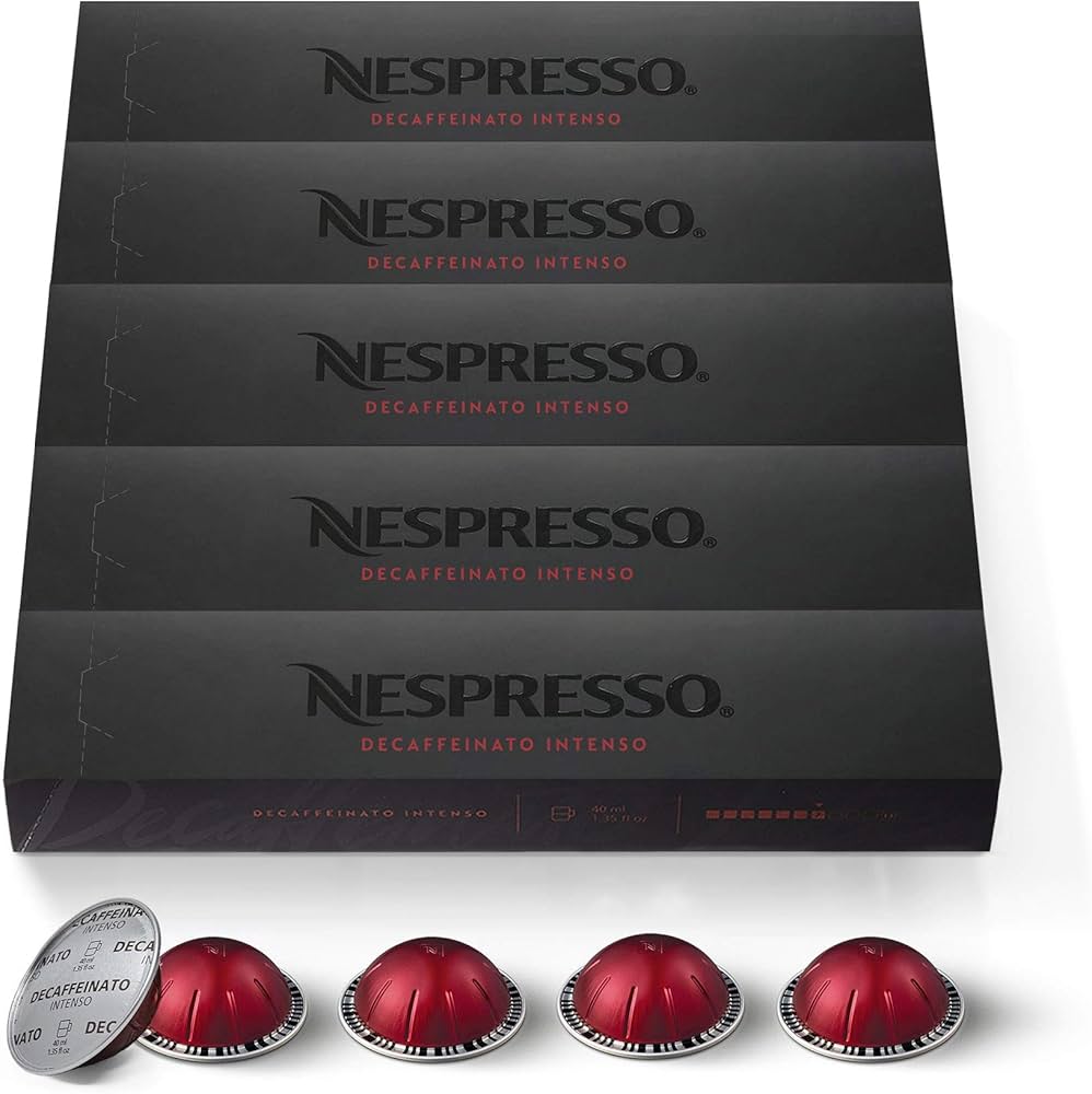 Nespresso Vertuo Espresso (SALE) - Decaffeinato Intenso