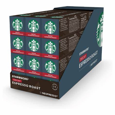 Starbucks Nespresso capsules- Espresso Decaf