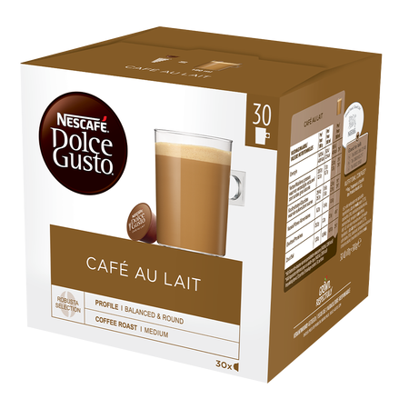 Dolce Gusto capsules - Cafe Au Lait XL